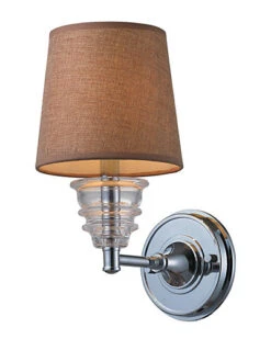 Insulator Glass 1-Light Sconce