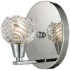 Crystal Wave 1-Light Vanity