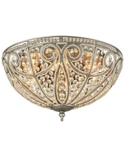 Elizabethan 6-Light Flush