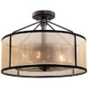 Diffusion 3-Light Semi Flush -Ruelala 3050115035 RLLD 1