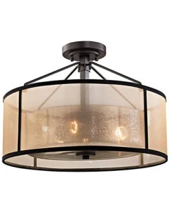 Diffusion 3-Light Semi Flush
