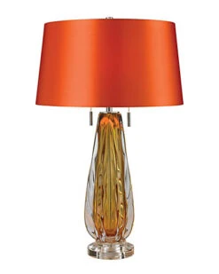 Modena 26in Free Blown Glass Table Lamp