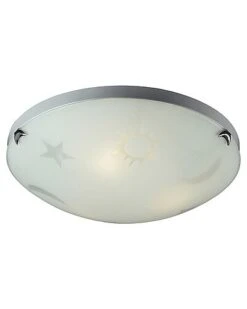 3-Light Novelty Flushmount