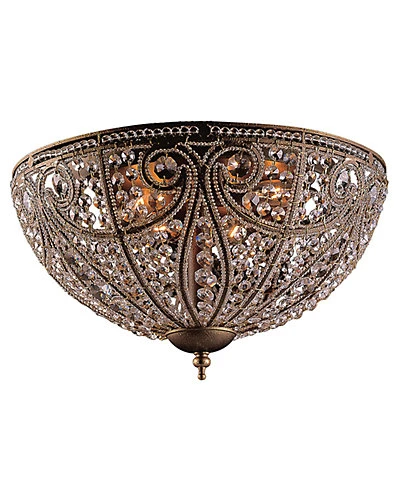 6-Light Elizabethan Flush Mount Lamp 3 6-Light Elizabethan Flush Mount Lamp