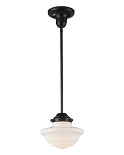 1-Light Schoolhouse Pendant