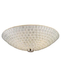 2-Light Fusion Semi-Flush Mount Lamp