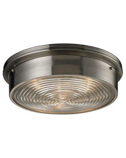 3-Light Flushmount