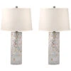 Mother Of Pearl Cylinder Table Lamps Set Of 2 -Ruelala 3050247301 RLLD 1