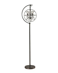 69in Restoration Globe Floor Lamp