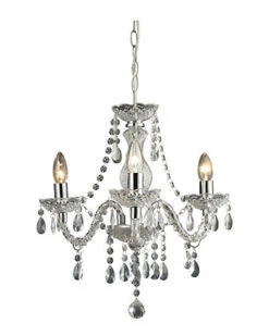 3-Light Theatre Chandelier