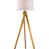 63in Wooden Tripod Floor Lamp -Ruelala 3050297636 RLLD 1