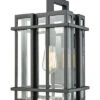 Glass Tower 1-Light Outdoor Wall Sconce -Ruelala 3050297765 RLLD 1