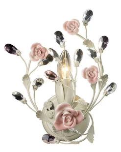 1-Light Heritage Semi-Flush Sconce