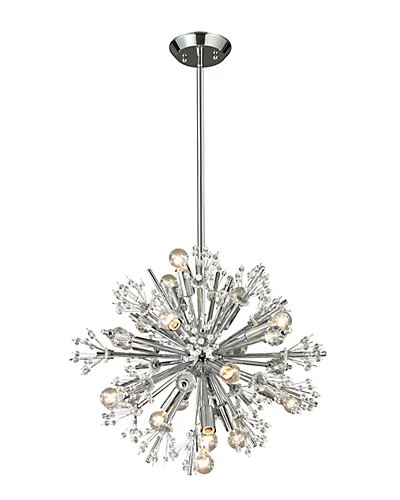 15-Light Starburst Chandelier 3 15-Light Starburst Chandelier