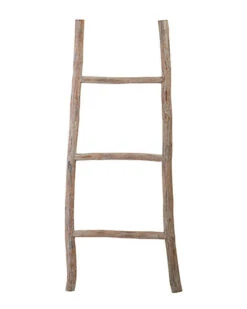 White-Washed Wood Ladder