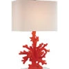 28in Red Coral Table Lamp 2 28in Red Coral Table Lamp -Ruelala 3050371019 RLLD 1
