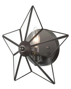 Moravian Star 1-Light Wall Sconce
