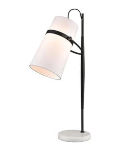 Banded Shade Desk Lamp