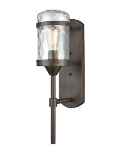 Torch 1-Light Outdoor Wall Lamp