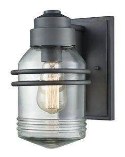 Andis 1-Light Outdoor Wall Lamp