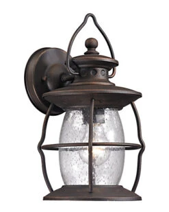 Village Lantern 1-Light Outdoor Sconce