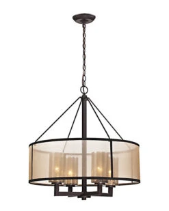 Diffusion 4-Light Chandelier