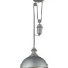 Farmhouse 1-Light Adjustable Pendant -Ruelala 3050497947 RLLD 1