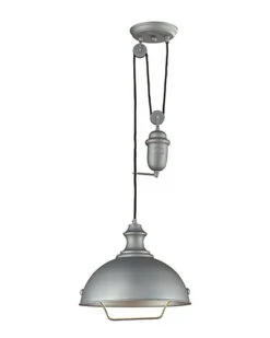 Farmhouse 1-Light Adjustable Pendant