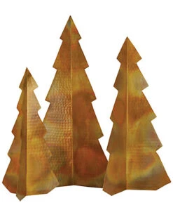 Set Of 3 Christmas Trees