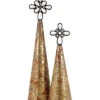 Montage Christmas Set Of 2 Trees Gold -Ruelala 3050557023 RLLD 1