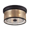 2-Light Diffusion Flush Mount -Ruelala 3050584228 RLLD 1