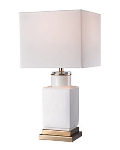 Small White Cube Lamp