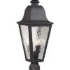 Forged Brookridge 3-Light Outdoor Post Lamp -Ruelala 3050615005 RLLD 1