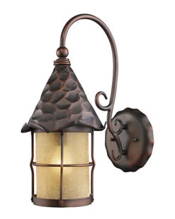 Rustica 1-Light Outdoor Wall Sconce