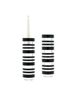 Sliced Tuxedo Candleholder