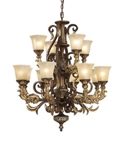 Regency 12-Light Chandelier