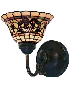 Tiffany Buckingham 1-Light Wall Sconce