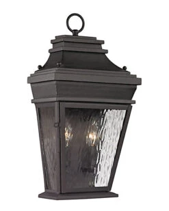 2-Light Forged Provincial Outdoor Sconce