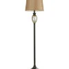 63in Caledon Antique Mercury Glass LED Floor Lamp -Ruelala 3050733511 RLLD 1