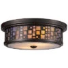 Tiffany 2-Light Flush Mount In 2 Tiffany 2-Light Flush Mount In -Ruelala 3050733523 RLLD 1