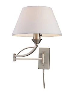 Elysburg 1-Light Swingarm Sconce