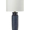 30in Wrapped Rope Ceramic LED Table Lamp -Ruelala 3050733678 RLLD 1