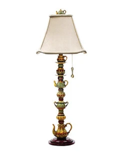 35in Tea Service LED Candlestick Lamp