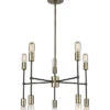 Up Down Century 10 Light Chandelier -Ruelala 3050786281 RLLD 1
