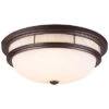 3-Light Tiffany Flush Mount -Ruelala 3050816095 RLLD 1