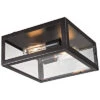 2-Light Parameters Flush Mount -Ruelala 3050816119 RLLD 1