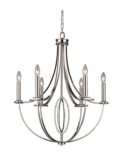 6-Light Dione Chandelier