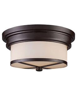 Flushmount 2-Light Flush Mount