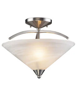 2-Light Semi-Flush