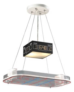 2-Light Hockey Pendant